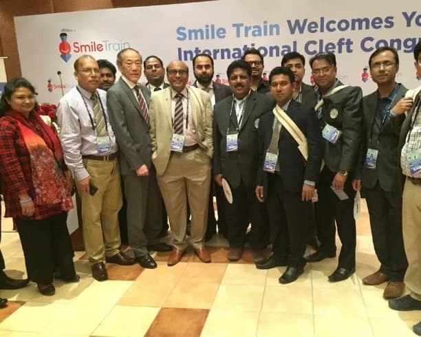 Delegates at a Smile Train international cleft congress